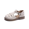 thumbnail image 1 of NOKIO Toddler Girls' Ballet Flats Girls' Comfort Flats Girls' Fashion Sandals Girl's Shoe Ballet Ballerina Mary Jane Beach Sandals Princess Wedding Dress Woven Shoes For Party, 1 of 9
