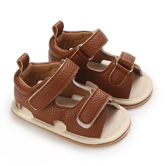 NOKIO Toddler Girls' Slip-On Sneakers Kids' Comfortable Flats Girls' Closed Toe Sandals Baby Girls Boys Sandals Summer Beach Shoes Outdoor Casual Slipper Toddler First Walking Princess Sandals