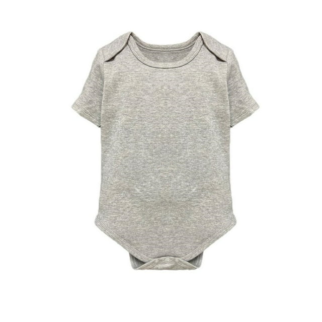NOKIO Trendy And Colorful Baby Romper Baby Girls Snap Triangle Romper Toddler Girl Short Sleeve Solid Color Crawling Suit 10 Colors 3 To 24 Months Fashionable Baby Playsuits For The Season