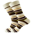 thumbnail image 1 of NOKIO Trendy Women'S Stripe Crew Socks Women'S Mid-Calf Socks Adult Unisex Stripe Stripe Colorful Street Personality Medium Socks, 1 of 3