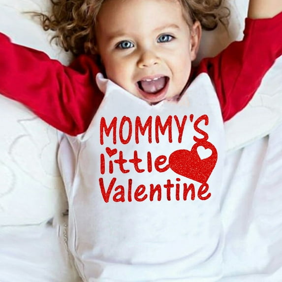 NOKIO Valentine's Day Shirt for Boys Girls Toddler Kids Long Sleeve Raglan Tees Toddler Little Boy Valentine Day Shirt Red White Love Heart Truck Tshirt Raglan Long Sleeve Kid Tee Top