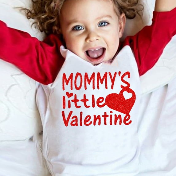 NOKIO Valentine's Day Shirt for Boys Girls Toddler Kids Long Sleeve Raglan Tees Toddler Little Boy Valentine Day Shirt Red White Love Heart Truck Tshirt Raglan Long Sleeve Kid Tee Top