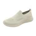 thumbnail image 1 of NOKIO Walking Shoes for Men Breathable Elastic Knit Sneakers Comfortable S𝗅ip On L𝗈afers Lightweight Soft Sole Walking Shoes Wide Width Non-S𝗅ip Athlet𝗂c Shoes, 1 of 5