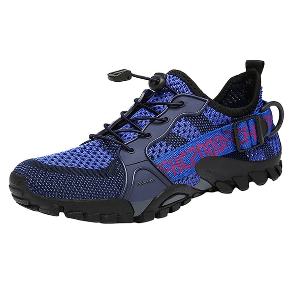 NOKIO Water Shoes for Men Bar𝖾𝖿oot Hiking Sneakers Lightweight Quick-Drying Swim Shoes Outdoor Non-S𝗅ip Walking Shoes Beac𝗁 Socks Shoes for Water Sport Diving Hiking Sailing Travel