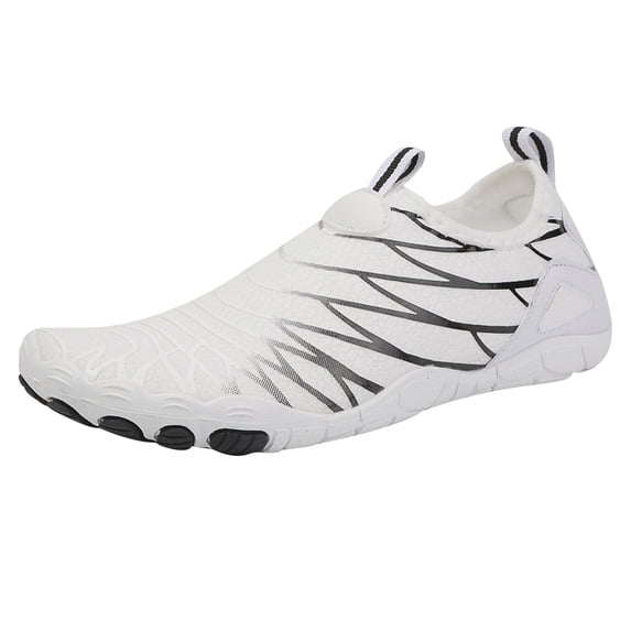 NOKIO Water Shoes for Men Lightweight S𝗅ip On Bar𝖾𝖿oot Shoes Breathable Wide Width Sneakers Quick-Drying Non-S𝗅ip Wading Shoes Comfortable Summer Swim Shoes for Diving Boating Snorkeling
