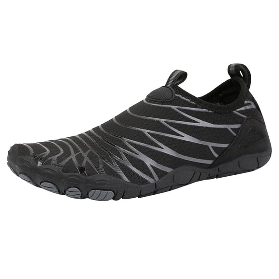 NOKIO Water Shoes for Men Lightweight S𝗅ip On Bar𝖾𝖿oot Shoes Breathable Wide Width Sneakers Quick-Drying Non-S𝗅ip Wading Shoes Comfortable Summer Swim Shoes for Diving Boating Snorkeling