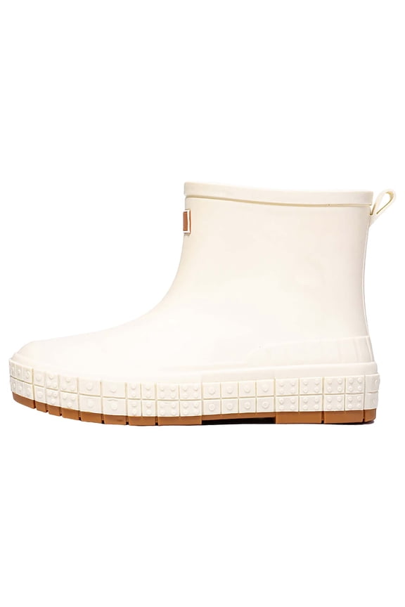 Waterproof Rubber Ankle Rain Shoes For Women Women's Rain Slip Casual Shoes Short Ankle Boots Outdoor Fashion Women's Casual Shoes Stylish Waterproof Ankle Rain Boots For Women