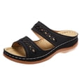 thumbnail image 1 of NOKIO Wedge Sandals for Women Dressy: Summer Flip Flops Womens Sandal Comfortable Casual Slippers Sandals Open Toe Wedges Soft Bottom Breathable Slippers, 1 of 6