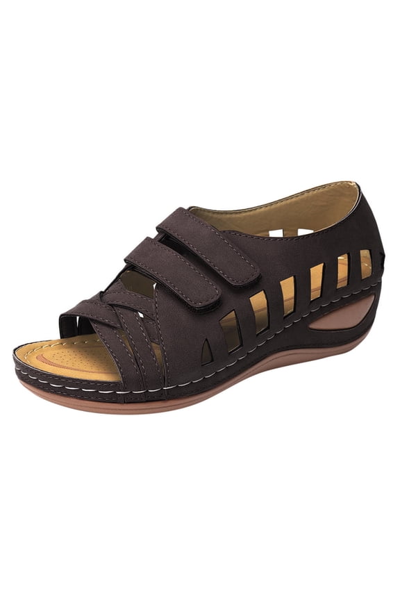 Women's Home Sandals Sandals Shoes Wedges Flip Flops Fashion Buckle Strap Sandals Summer Shoes For Women