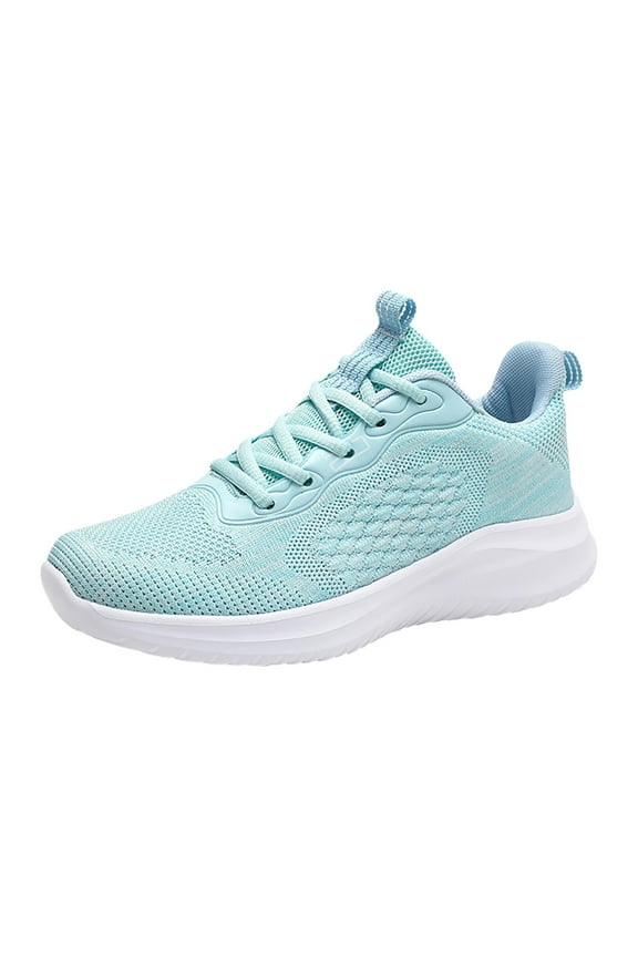 Women Athletic Shoes Walking Running Shoes Non-Slip Fashion Sneakers Women Running Shoes Lace Up Front Sporty Sports Shoes Non Slip Gym Workout Shoes Casual Sneakers