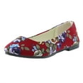 thumbnail image 1 of NOKIO Women'S Ballet Flats Comfortable Women'S Flats Women Casual Shoes Autumn And Winter Fashion Comfortable Lightweight Rose Color Pointed Toe Flat Women'S Flat Pumps, 1 of 8
