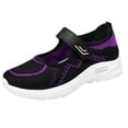thumbnail image 1 of NOKIO Women'S Breathable Sports Sneakers Women'S Walking Shoes Women's Soft Orthopedic Shoes Breathable Woven Go Walking Slip On Foam Shoes Arch Support Hands Slip In Sneakers, 1 of 8