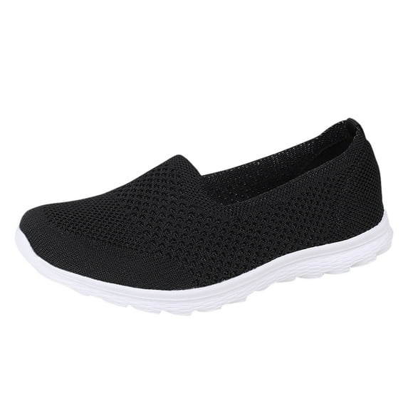 NOKIO Women'S Comfortable Athletic Shoes Women'S Neutral Sports Sneakers Women Breathable Lace Up Shoes Flats Casual Shoes Unisex Lightweight Work Shoes Sporty Breathable Slip Work Trainers