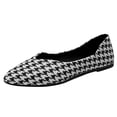 thumbnail image 1 of NOKIO Women'S Flats Dressy Women'S Flats Shoes Cute Women'S Slip-On Flats Women'S Pointed Toe Flats Women Shoes Fashion Flat Shoes Comfortable Soft Casual Shoes Daily Wear Shoes, 1 of 7
