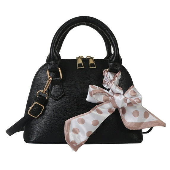 NOKIO Women'S Handbag, Female Boho Bag, Female Vegan Leather Bag, Women'S Tote Bag, Tote Fashion Scarf Bag Women New Handheld Fashion Bag Simple One Shoulder Crossbody Bag