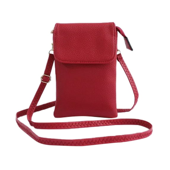 NOKIO Women'S One-Shoulder Flap Bag, Stylish Crossbody Purses For Ladies, Women'S Single Strap Crossbody Purse Women's New Vintage Multi Compartment Single Shoulder Crossbody PU Leather Bag