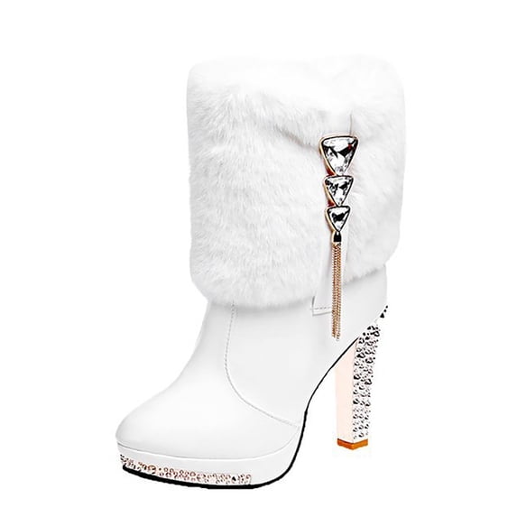 NOKIO Women'S Retro Block Heel Booties Women's Ankle Boots High Heels Women's Boots Comfortable Boots Women'S Short Booties Women'S Stylish Block Heel Ankle Boots Women'S Winter Ankle Boots