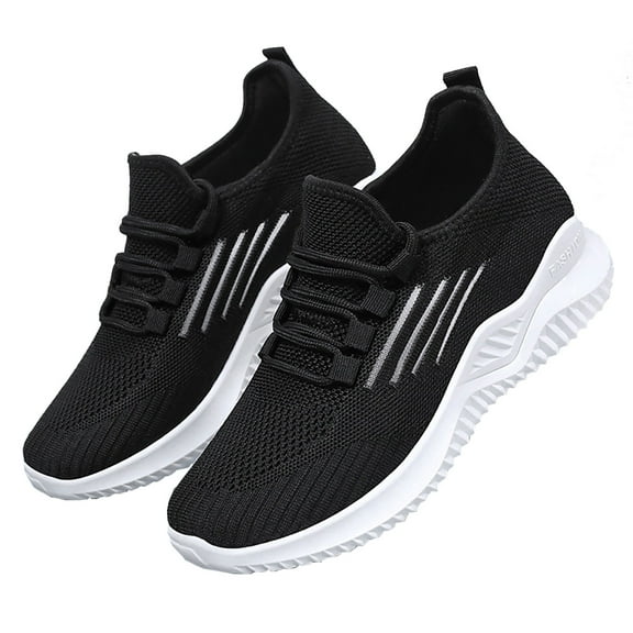NOKIO Women'S Running Shoes With A Breathable Mesh Upper Women'S Walking Shoes Womens Shoes Ethnic Casual Shoes Summer Fashion Hollow Breathable Flat Heel Soft Sole Casual Shoes