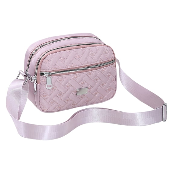 NOKIO Women'S Single Strap Purse Women Shoulder Bag Fashionable And Simple With Multiple Layer Zipper And A Large Capacity Practical And Lightweight Messenger Bag