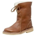 thumbnail image 1 of NOKIO Women'S Thermal Winter Boots Women'S Warm Winter Boots Women's Flat Heel High Top Warm Winter Boots Deep Mouth Round Head Mid Sleeve Snow Boots Female Ladies Breathable Warm Booties, 1 of 8
