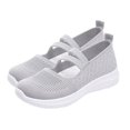 thumbnail image 1 of NOKIO Women'S Walking Shoes Women'S Breathable Sneakers Women's Soft Orthopedic Shoes Breathable Woven Go Walking Slip On Foam Shoes Arch Support Hands Slip In Sneakers, 1 of 5