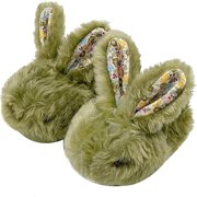 NOKIO Women Slippers Bunny Plush House Slipper Cute Animal Ca oon Slippers Warm Soft Plush Slippers Winter Non-S ip Indoor Shoes Comfortable Casual Bedroom Slides