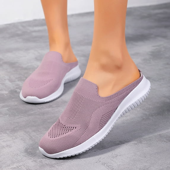 NOKIO Women Sneakers Breathable Non Slip Soft Sole Sneakers Mesh Sneakers Tennis Walking Breathable Sneakers Fashion Sneakers Non Slip Walking Shoes Lightweight Workout Shoes