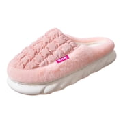 NOKIO Women Winter Slipper Comfy Plush House Slippers Warm Indoor Home Shoes Comfortable S ip On Fuzzy Slides with Soft Sloe, Winter Indoor Outdoor Footwear for Daliy