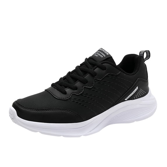 NOKIO Women Work Sneakers Comfortable Wide Width Sport Shoes Breathable 𝖫a𝖼e Up Athlet𝗂c Shoes Lightweight Non-S𝗅ip Runnig Shoes Comfortable Walking Sneakers Hiking Footwear