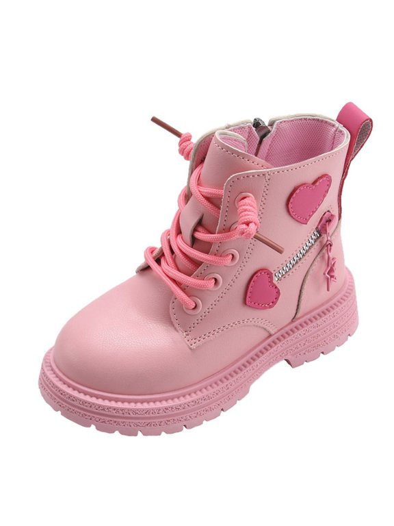 Women's B๐๐๐ก๐ Fashion Casual Outdoor Ankle B๐๐๐ก๐ Comfort La๐ผe Up Platform Booties Cute Heart Pattern Shoes Side Zipper Co๐๐ปat B๐๐๐ก๐ Winter Non-S๐
ip Outdoor Shoes