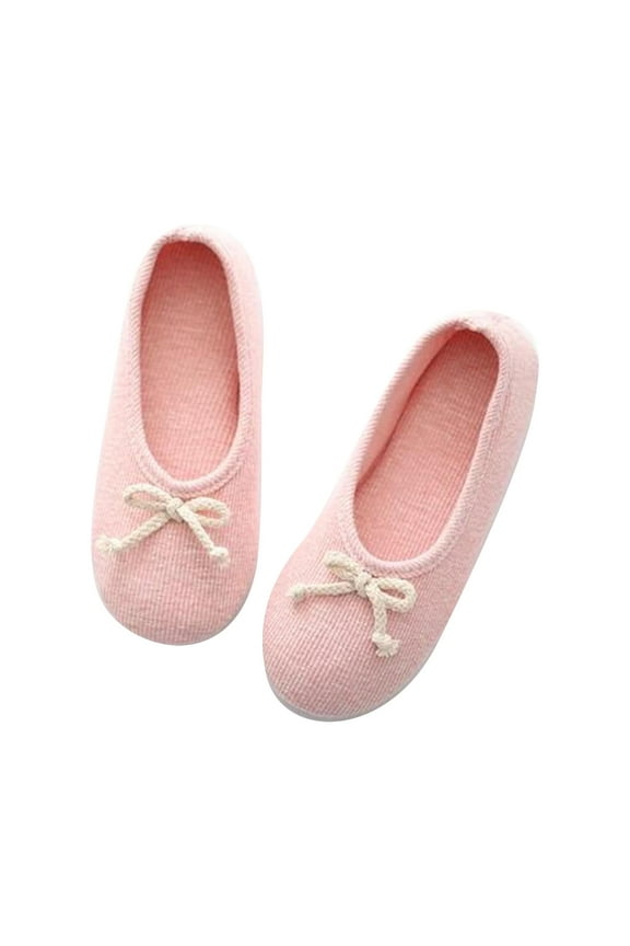 Women’s Ballet Flats Slip-On Round Toe Breathable Casual Dress Shoes Women's Cotton Shoes Summer Thin Postpartum Maternity Shoes Indoor Floor Home Shoes