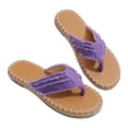 thumbnail image 1 of NOKIO Women's Breathable&nbsp;Shoes Women's Beach Thong Slippers Hollow Casual Clip Toe Slippers Flat Shoes Vintage Sandals, 1 of 7