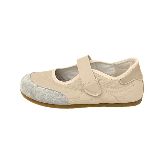 NOKIO Women's Casual Shoes Cute Ballet Flat Shoes Lightweight Sđť—…ip on Sneakers Breathable Mađť—‹y Janeđť—Ś Shoes Comfort Soft Sole Walking Shoes Retro Versatile Ladies Footwear
