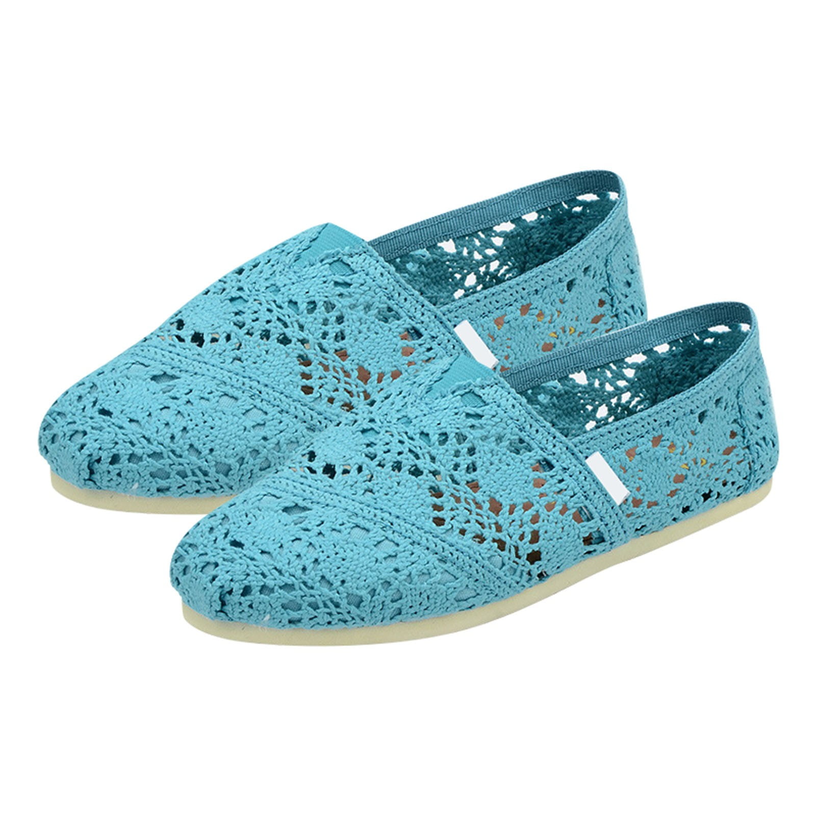 Women’s Closed-Toe Slip-On Flats with Low Sole