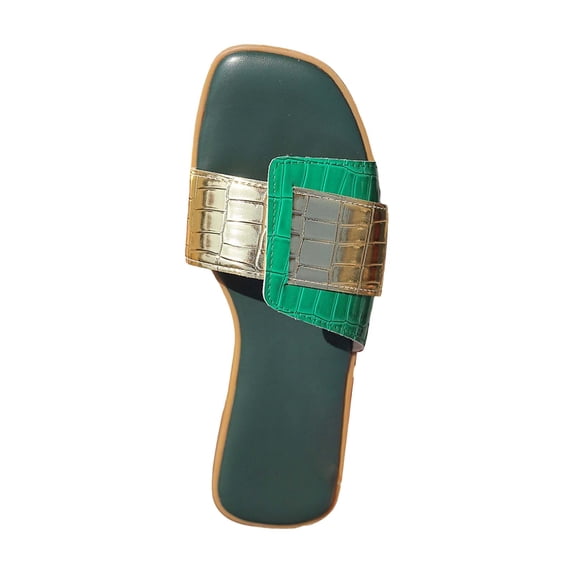 NOKIO Women's Fashion Bedroom Shoes 2024 Summer Beach Sandals Hollow Casual Slippers Flat Shoes Retro Sandals Open Toe