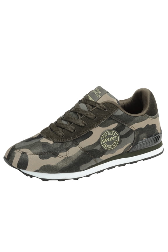 Women's Fashion Camouflage Sneakers Lightweight Wide Width Sneakers Comfortable 𝖫a𝖼e Up Sport Shoes Casual Non-S𝗅ip Athlet𝗂c Shoes for Outdoor Sport Running Hiking Travel