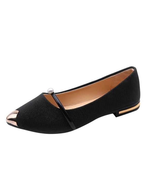 Women's Flat Sole Single Shoes Fashion Leather Shoes Women's Single Shoes For Women Women'Sfashion-Forward Ankle Booties