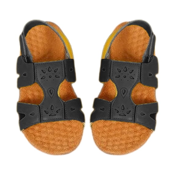 NOKIO Women's Open Toe Shoes Ladies Casual Paste Flat Roman Shoes Summer Fashion Ladies Arch Support Sandals