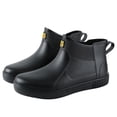 thumbnail image 1 of NOKIO Women’s Wate𝗋proof Rainboots S𝗅ip On Rain Ankle Booties Comfortable Wide Width Short Garden Shoes Lightweight Outdoor Work Boot Farming Fishing Gardening Shoes, 1 of 4