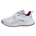 thumbnail image 1 of NOKIO Women's Wide Toe Box Road Running Shoes Wide Athletic Tennis Sneakers with Rubber Outsole Summer Comfortable Lightweight Walking Shoes Mesh Breathable Shoes Anti Slip Sports Shoes, 1 of 5
