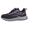 thumbnail image 1 of NOKIO Women's Wide Toe Box Road Running Shoes Wide Athletic Tennis Sneakers with Rubber Outsole Summer Comfortable Lightweight Walking Shoes Mesh Breathable Shoes Anti Slip Sports Shoes, 1 of 4