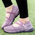 thumbnail image 1 of NOKIO Womens Comfort Elastic Sock Slip On Walking Lightweight Non-Slip Fall Shoes Ladies Fashion Colorblock Mesh Breathable Non Slip Soft Sole Casual Sneakers, 1 of 8