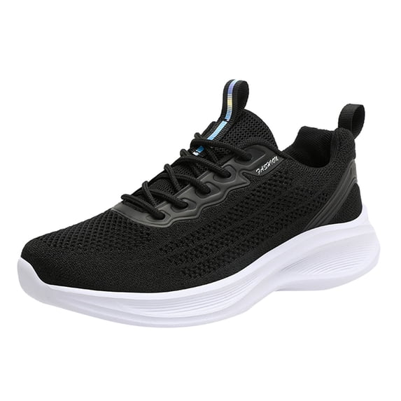 NOKIO Womens Running Tennis Shoes Slip on Ladies Walking Fashion Athletic Sneakers Work Gym Comfort Lightweight Mesh Soft Sole Shoes Mesh Breathable Lace Up Sport Shoes