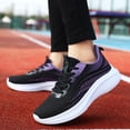 thumbnail image 1 of NOKIO Womens Slip On Sneakers Women Walking Tennis Shoes Lightweight Casual Sneakers for Gym Travel Work Women Sneakers Fashionable Gradient Color Breathable Upper Sneakers, 1 of 9