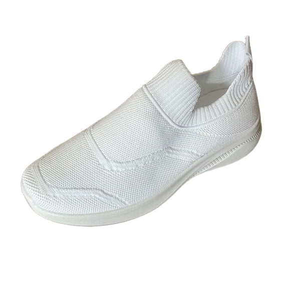 NOKIO Womens Tennis Shoes S𝗅ip On Laceless Trainers Shoes Non S𝗅ip Running Sneakers Gym Workout Comfortable Wide Width Sport Shoes Athlet𝗂c Bowling Shoes Fashion Lightweight Walking Shoes