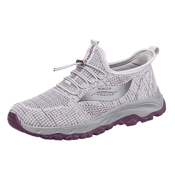 NOKIO Womens Walking Tennis Shoes - Slip On Lightweight Casual Sneakers for Gym Travel Work Womens Ladies Walking Tennis Shoes Lightweight Casual Running Sneakers Soft Sole Comfortable Trainers