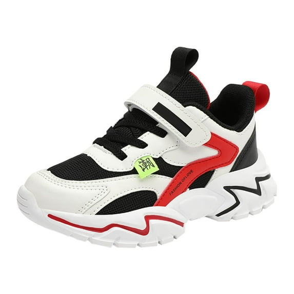 NOKIO Youth Trendy Casual Running Shoes Boys Spring Summer Autumn And Winter Mesh Breathable Adjustable Shoelaces Medium And Large Children's Casual Sports Shoes