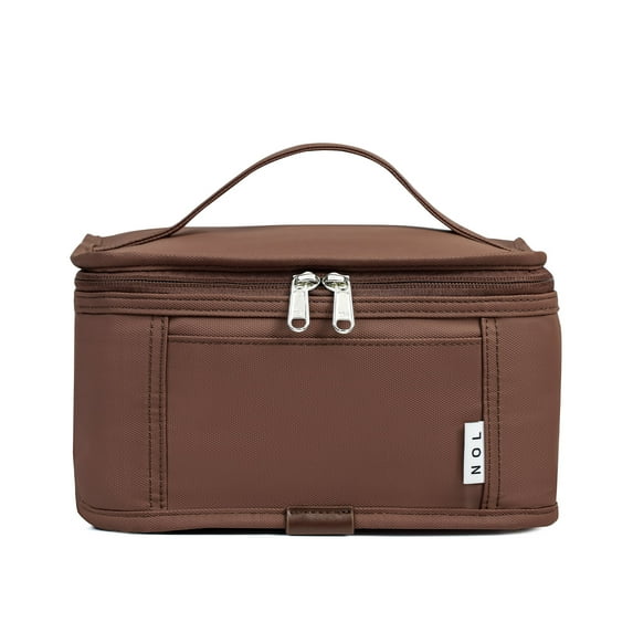 NOL Natural Organic Lifestyle Small Lunch Bag Mini Lunch Box Insulated Lunch Bag for Men/Women Leakproof Cooler Tote Bag Lightweight Nylon Waterproof Lunch Box For Work, Coffee