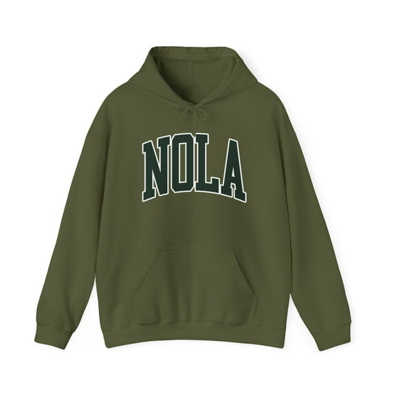 NOLA New Orleans Louisiana Hoodie Gifts Hooded Sweatshirt Pullover Shirt