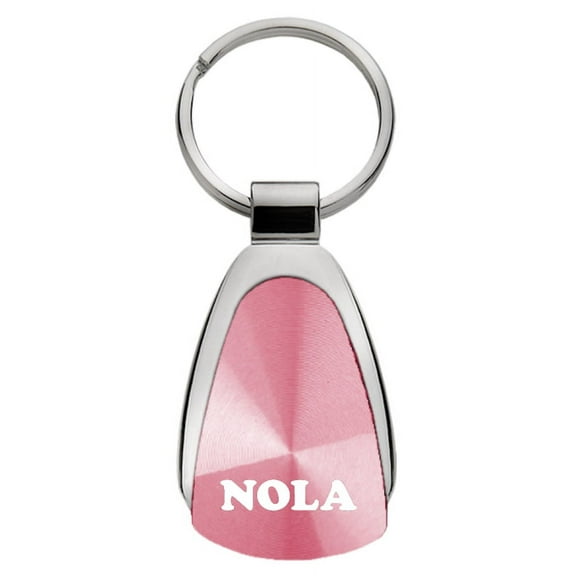 NOLA Teardrop Key Chain (Pink)